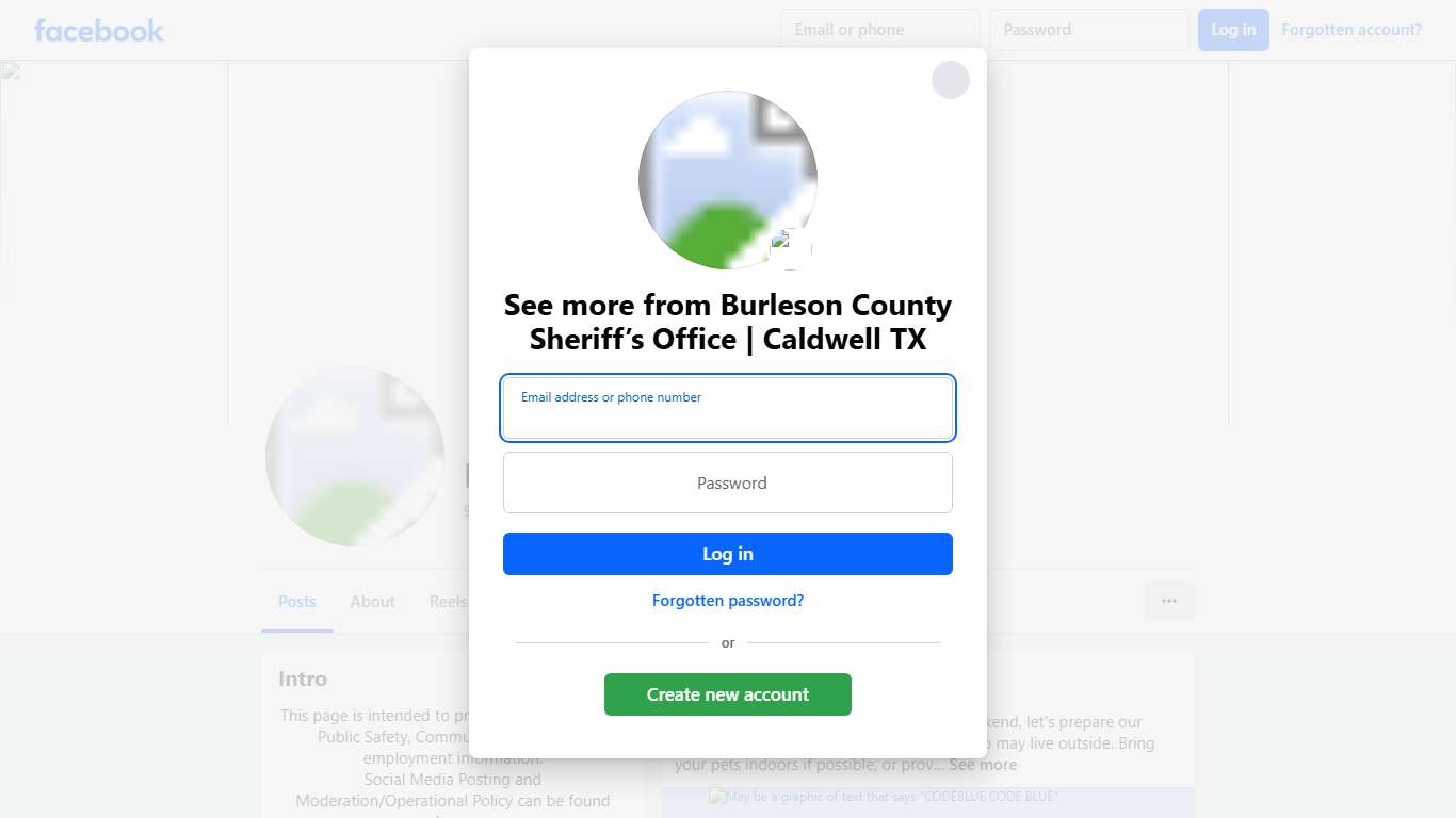 Burleson County Sheriff’s Office Caldwell TX Facebook